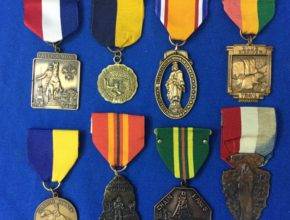 Military medals collection
