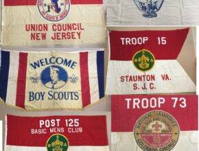 Scout banners and flags