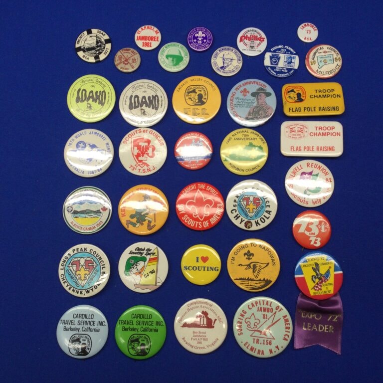 Vintage Boy Scout Buttons