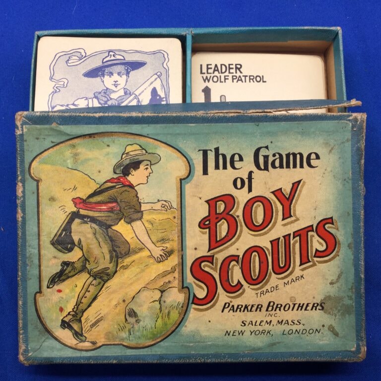 Boy Scout Cardboard Cutout Game Pieces