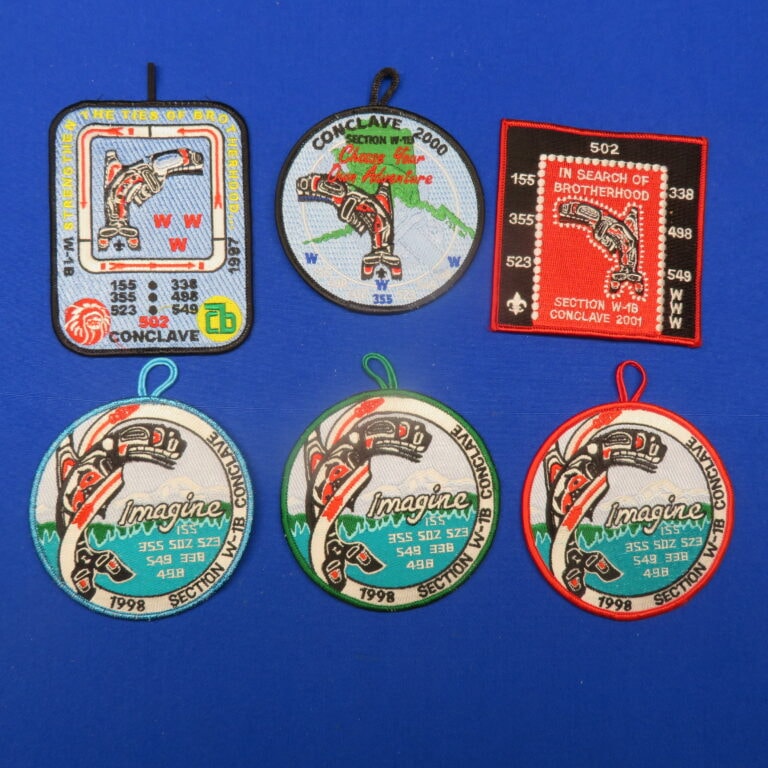OA W-1B Conclave Patches
