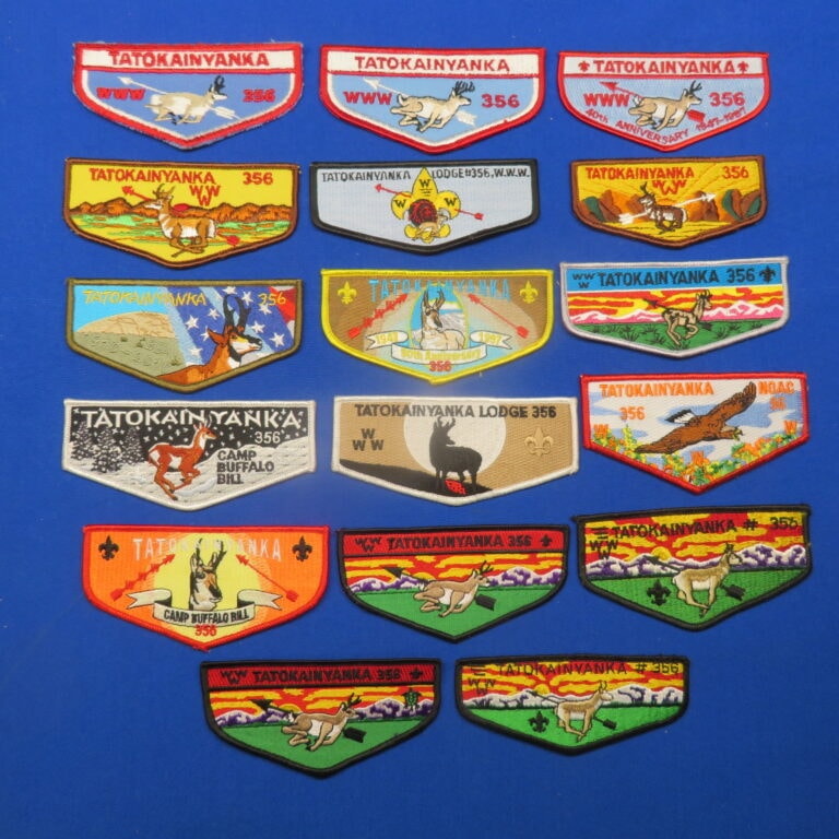 Tatokainyanka Lodge 356 OA Flap Patches