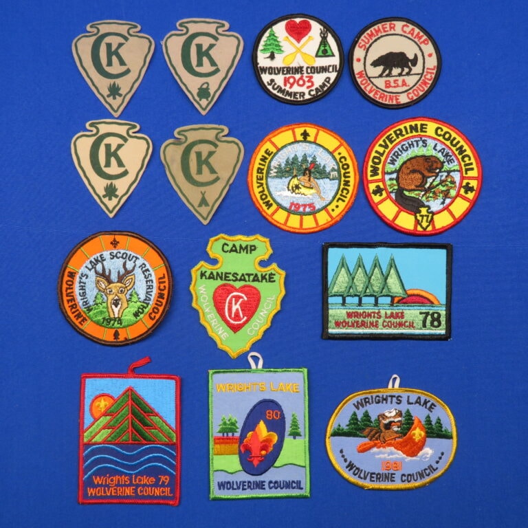 Scout Camp Patches