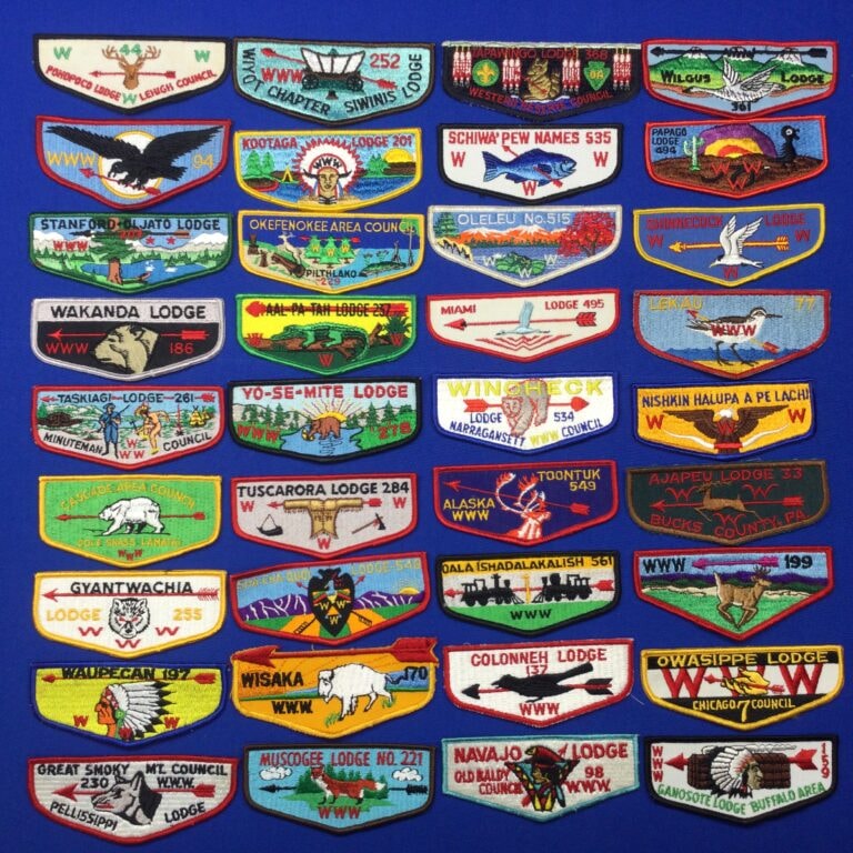 Order Of The Arrow Pocket Flap Patches