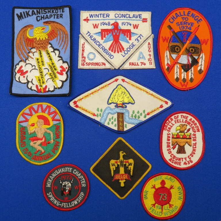 Order Of The Arrow Patches
