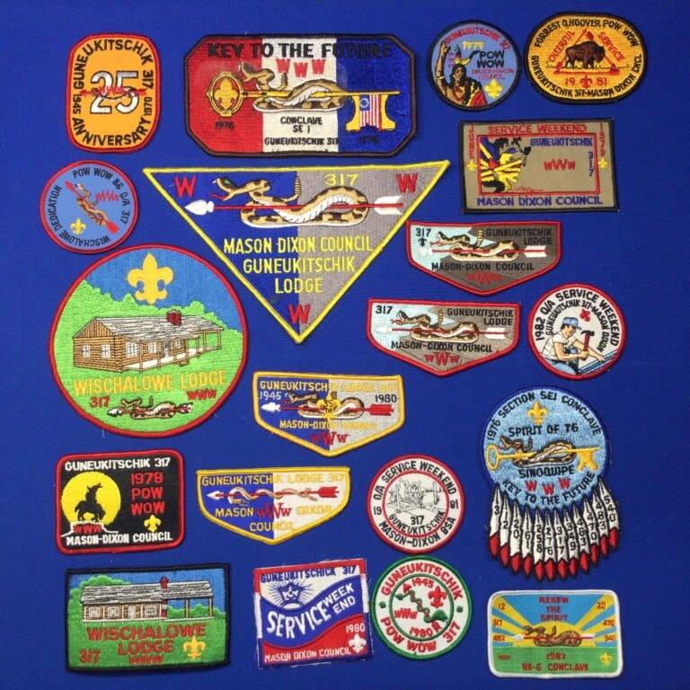 Guneukitschik Lodge 317 OA Patches