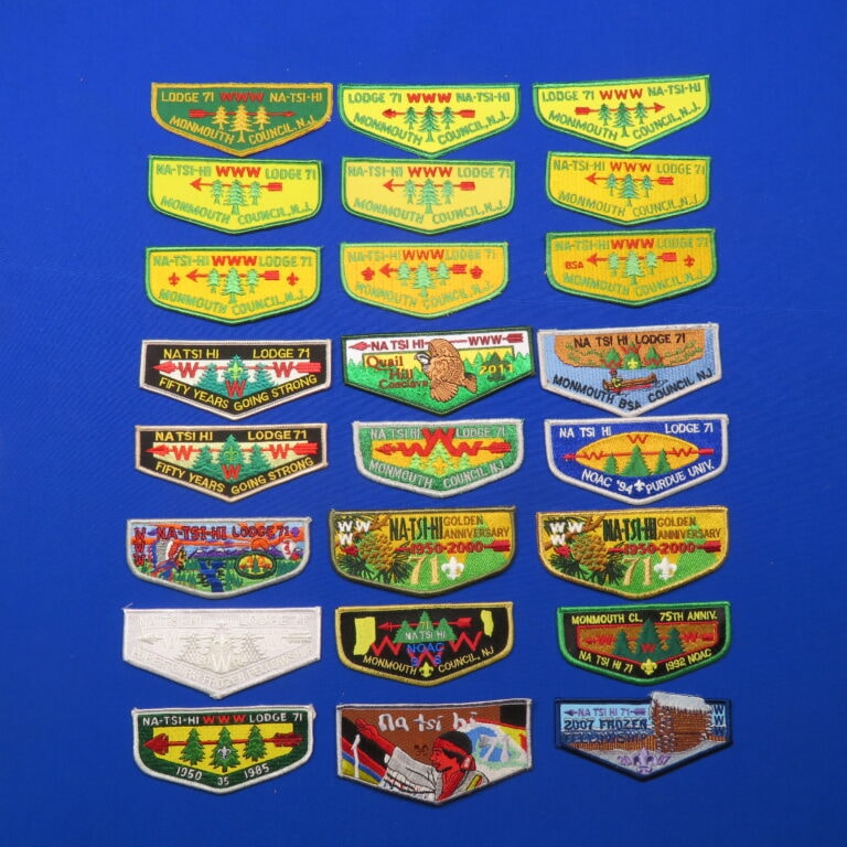 Order Of The Arrow Pocket Flap Patches