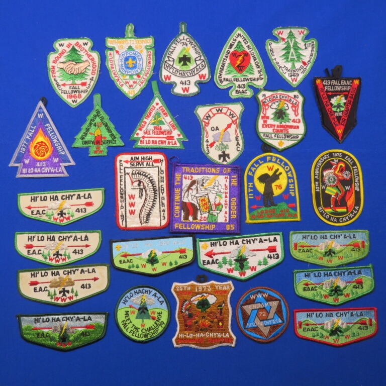 Pine Trail Scout Reservation Patches