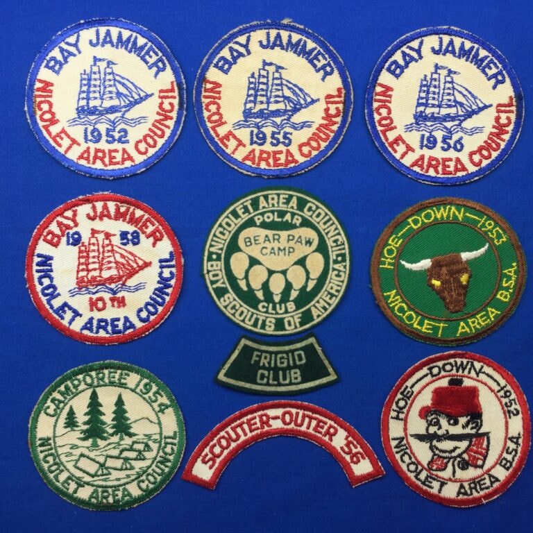 Vintage Merit Badge Sashes