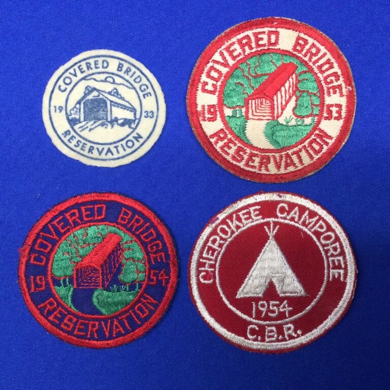 Boy Scout Camp Patches