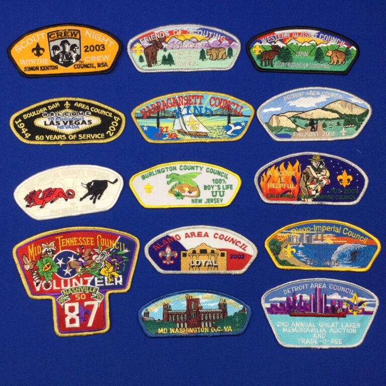 2005 National Scout Jamboree Shoulder Patches JSP's & OA Flaps