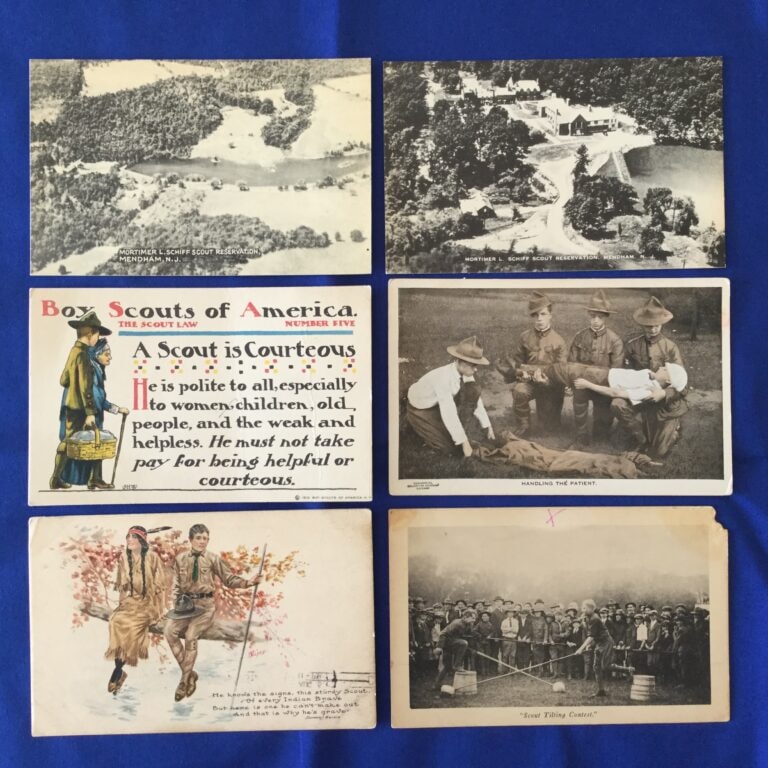 Vintage Boy Scout memorabilia collection — large variety of items