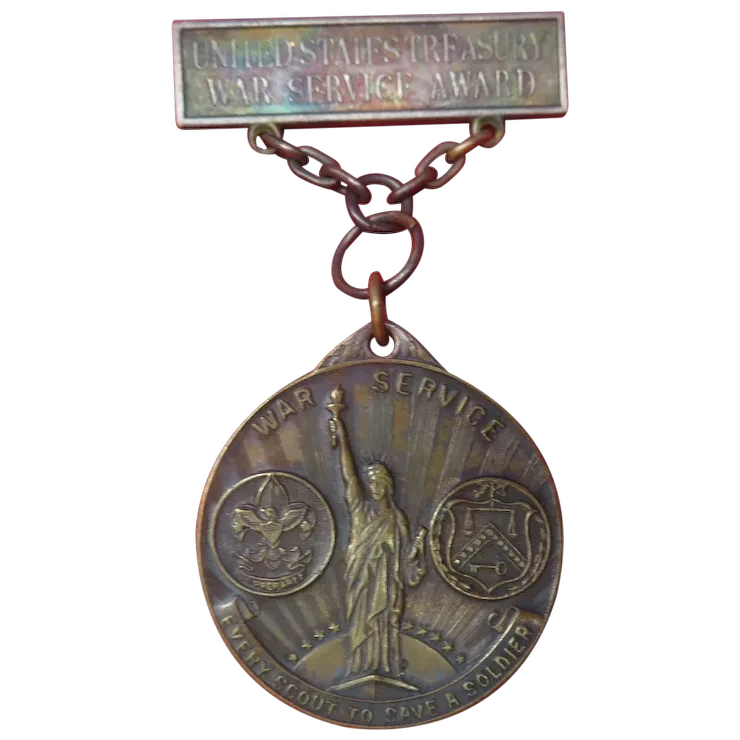 World War 1 Boy Scout War Service Medal