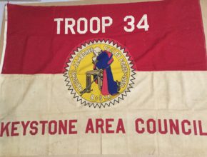 1950 Jamboree Flag Keystone Area Council