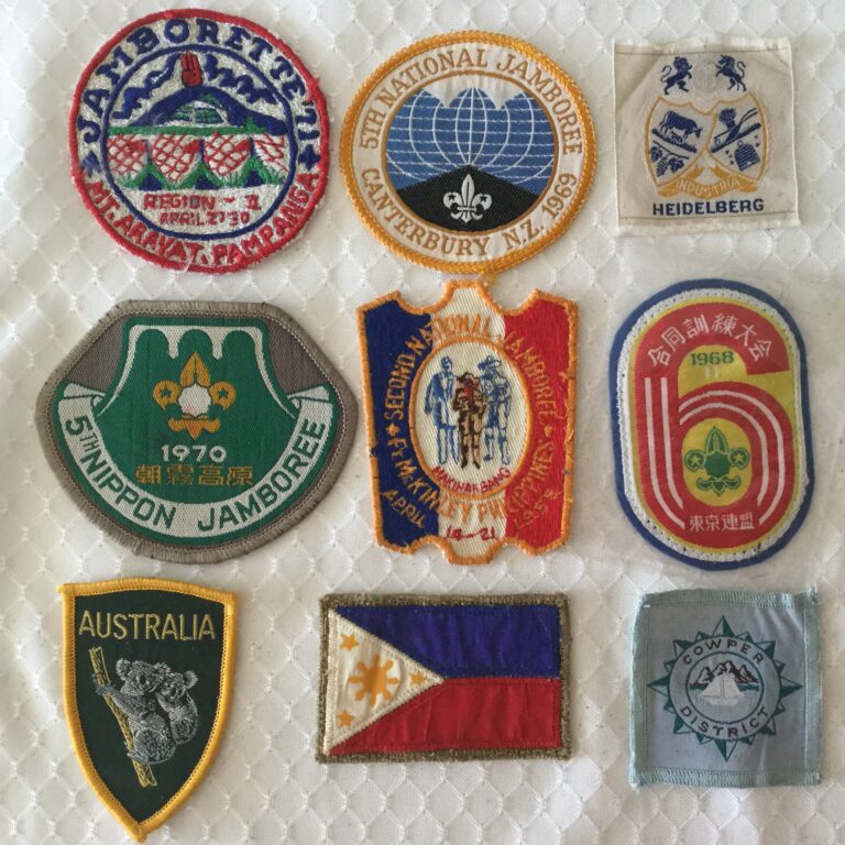 International Boy Scout Patches