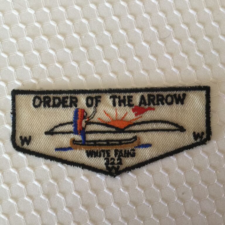 White Fang Lodge 322 Order Of The Arrow Pocket Flap F2