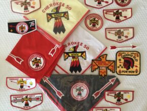 Cherokee Lodge 50 Order Of The ACherokee Lodge 50 Order Of The Arrow Patches & Neckerchiefs