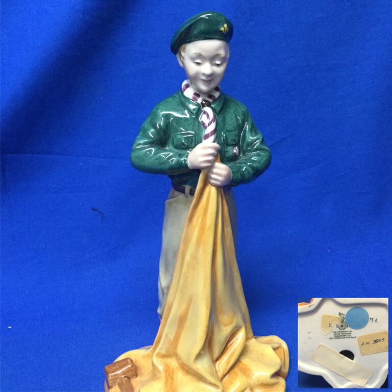 Boy Scout Rare Prototype From Royal Doulton Museum