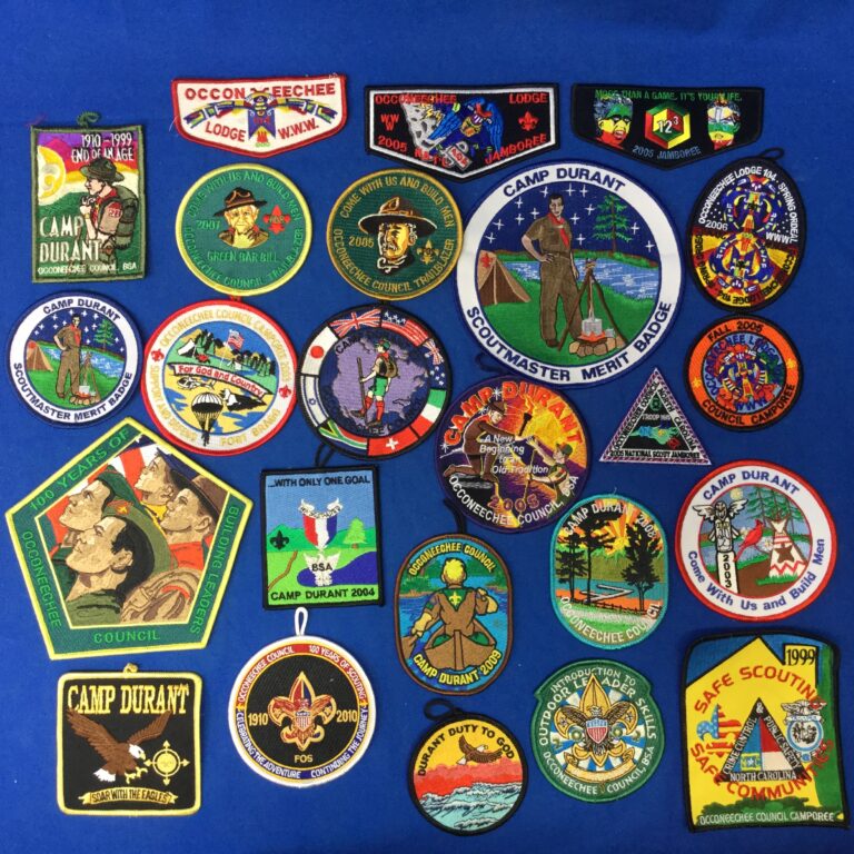 Occoneechee Council & Camp Durant Patches