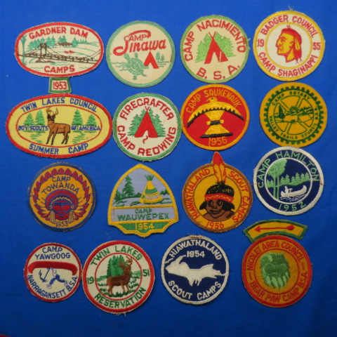 1950's Camp Patches