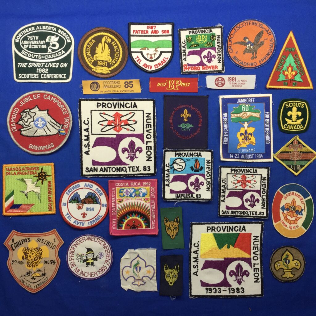 International Boy Scout Patches