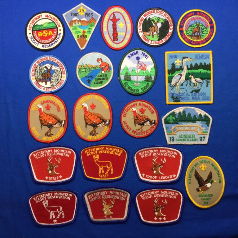 Kittatinny Mountain Scout Reservation Patches