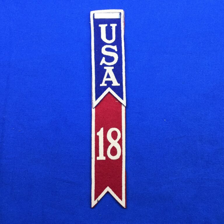 1937 World Jamboree USA Contingent Shoulder Flash