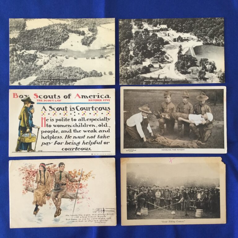 Vintage Boy Scout Postcards