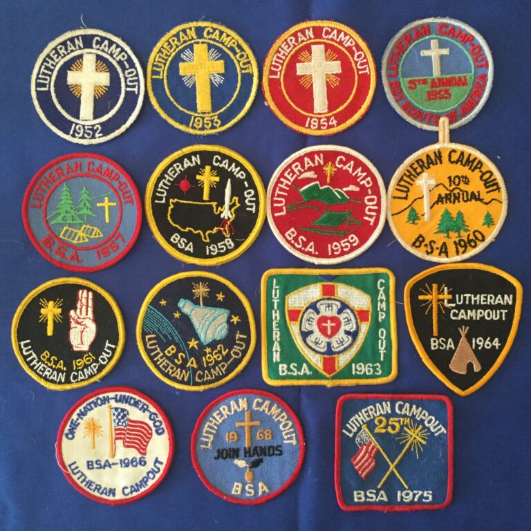 Lutheran Camp Out Patches