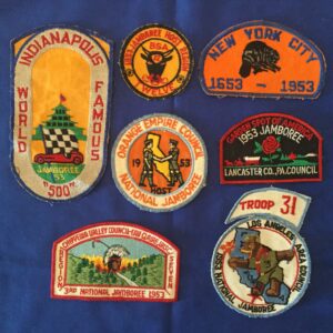 1953 Jamboree Patches