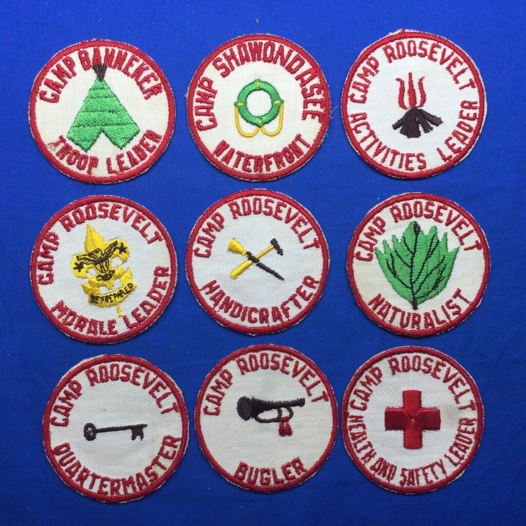 Scout Camp Position Patches