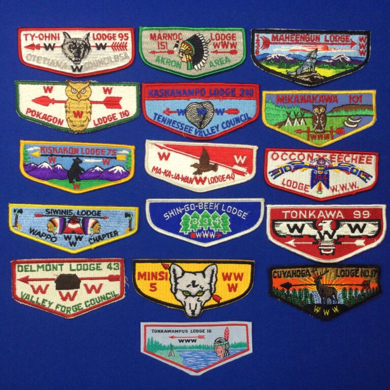 Order Of The Arrow Pocket Flap Patches