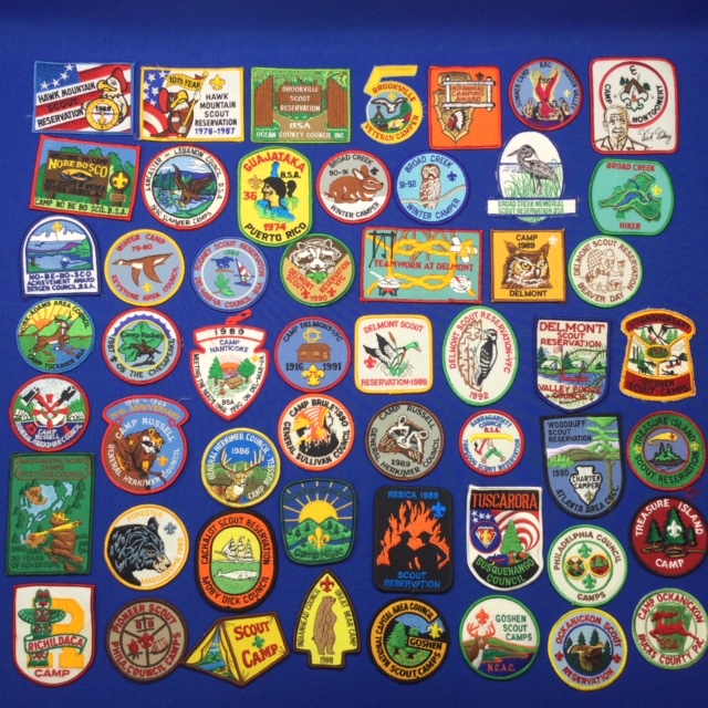 Scout Camp Patches