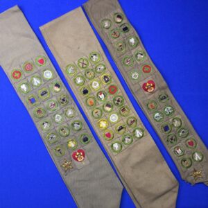 Vintage Merit Badge Sashes