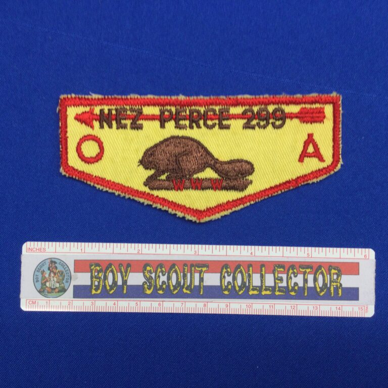 Nez Perce Lodge 299 F1 Order Of The Arrow Pocket Flap Patch
