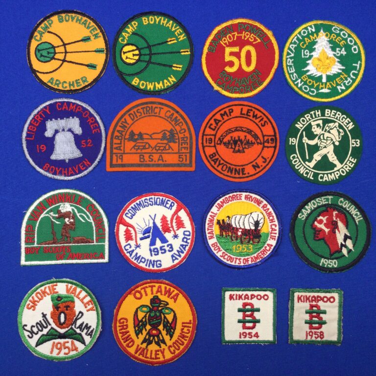 1950's Boy Scout Patches