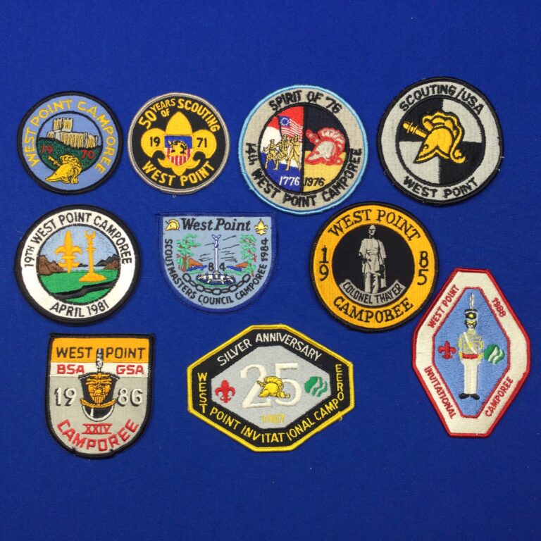 West Point Camporee Patches