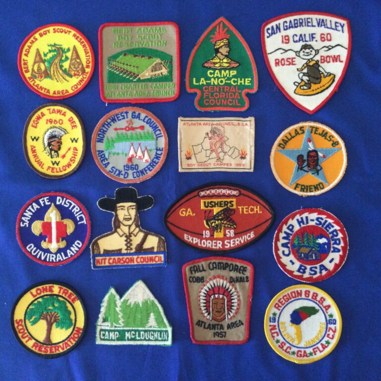 Boy Scout Patches Cir: Late 1950's-1960's