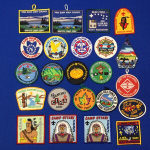 Boy Scout Camp Patches