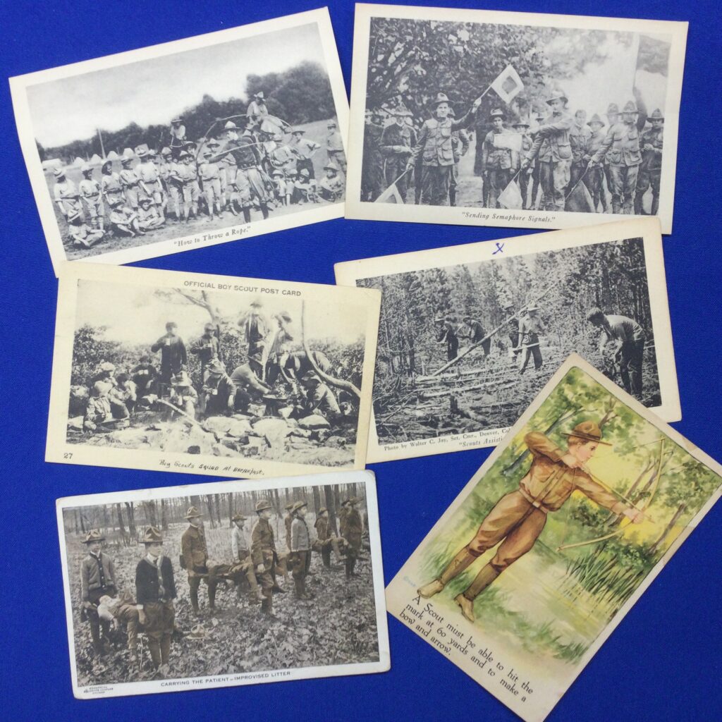 Vintage Boy Scout Post Cards