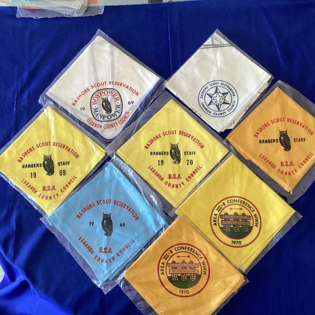 Lebanon County Council Camp Bashore Neckerchiefs
