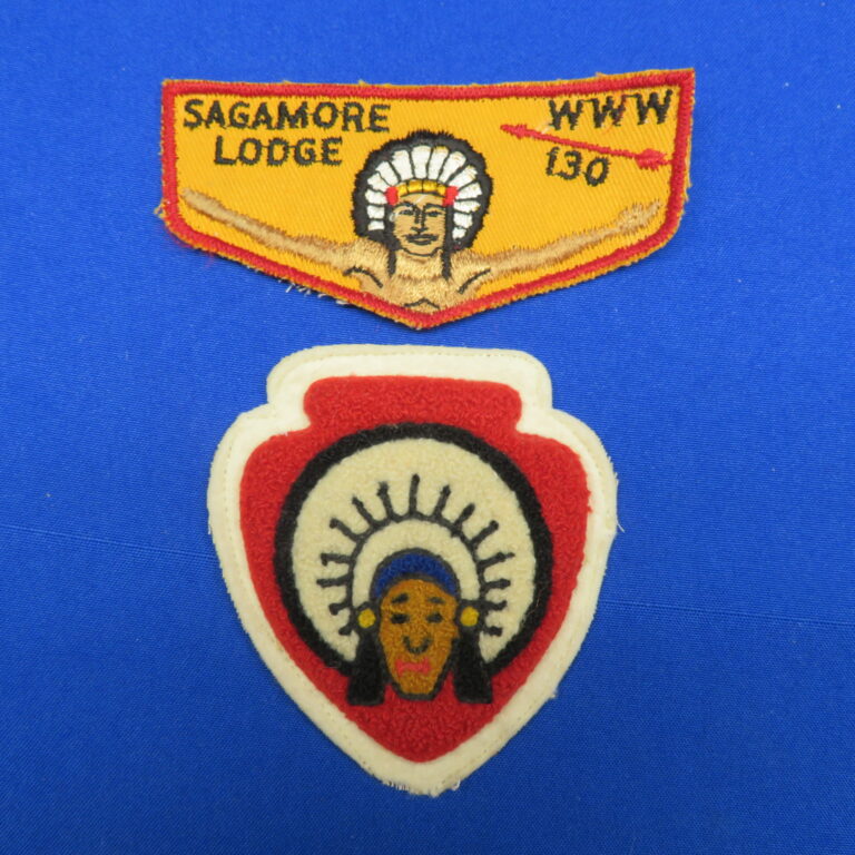 Sagamore Lodge 130 Order Of The Arrow Patches