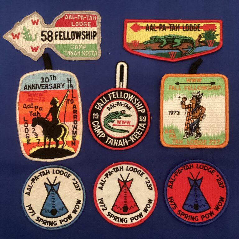 Aal-Pa-Tah Lodge 237 Order Of The Arrow Patches