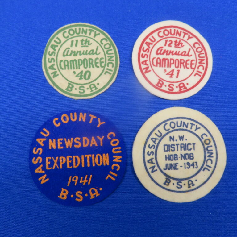 Vintage Nassau County Council NY Patches