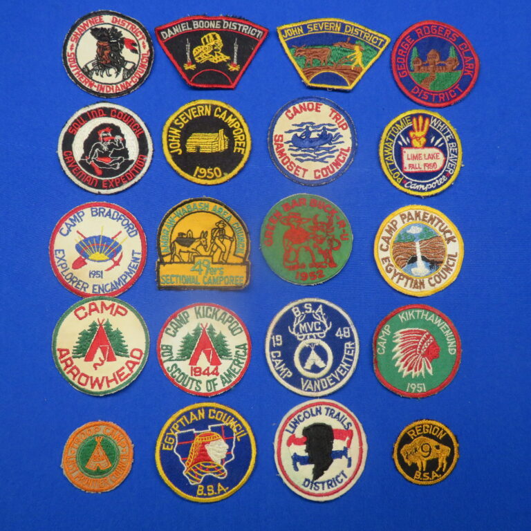 Vintage Boy Scout Patches