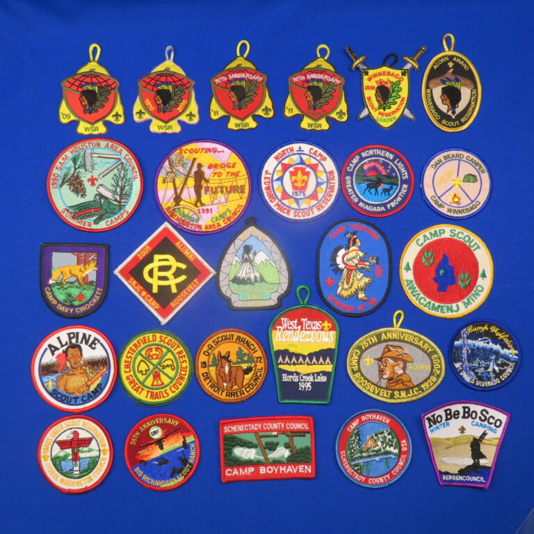 Scout Camp Patches