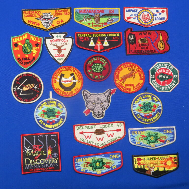 OA Order Of The Arrow Patches